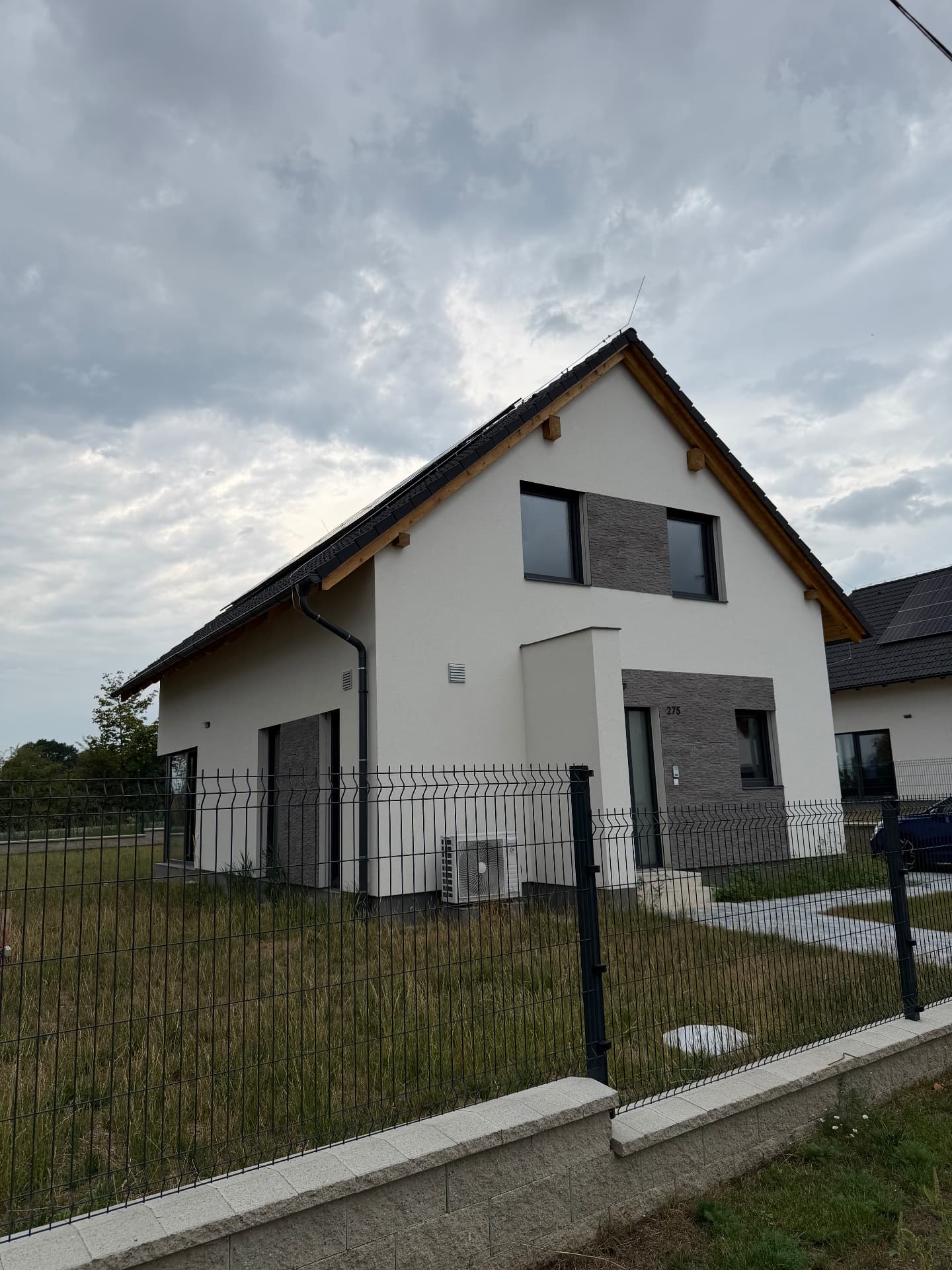 Dříteč — dokončený rodinný dům
